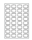 EELECTRON 9025ISA-1 9025 KNX CAPACITIVE BUTTON, WHITE ICON SET - A BLANK - 32 ICONS