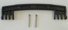 GT LINE KIN.1365 Maniglia, nera, rivestimento in gomma nero (mod. 7
