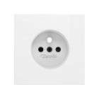 ZENNIO ZS70CFSMW ZS70. French socket cover 70x70 mm - Matt white