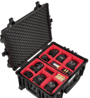 GT LINE 5823.BPH black - with 2 padded dividers and cone sponge