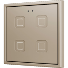 ZENNIO ZVITR70X4C RGB 70 X4 key. PC-ABS 70x capacitive button