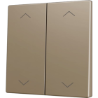 ZENNIO ZS70CSOFT24SHC ZS70. Cover for Double KNX Soft push button 70x70