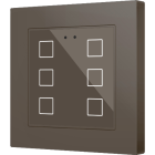 ZENNIO ZVIFR55X6M Flat RGB 55 X6. Glass capacitive push button