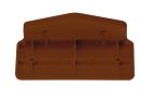 ELKRON 80SP5F00113 Staffa 90° marrone per DT610 e DT18 AM