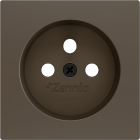 ZENNIO ZS55CFSM ZS55. French screwless socket cover 55x55 mm - Moc