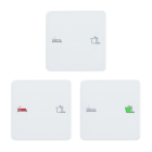 ELSNER 71332 KNX eTR DND/MUR Switch, jet black RAL 9005