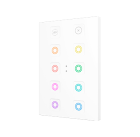 ZENNIO ZVITRXL10W RGB XL 10 key. PC-ABS capacitive button - 1