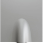 ZENNIO ZS70CCOS ZS70. Cable outlet cover 70x70 mm - Silver