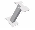 COOPER CSA INCENDIO 13ST15 STAFFA MONTAGGIO MURO/PAVIMENTO 150MM