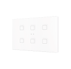 ZENNIO ZVITRXL6W RGB XL 6 key. PC-ABS capacitive button - 6