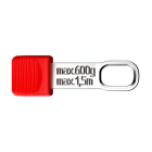 KNIPEX 00 62 10 TR Tethered Tool Clips red (10 pieces)