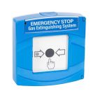 ARITECH FIRE 240345 EN12094-3 blue manual alert (standard label)