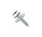 GENIUS 6100345 4 SCREWS AND 4 ROUNDS. FOR FIXING. 1m CREAM (4PCS)