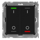 BE-TAL55T206.B1 Tecnologie MDT KNX Taster Light 55 2 lati