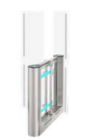 NICE TORNELLI SWING2A Da associare a SWING-1 per la creazione di un doppio varco per varchi da 550 mm (estensione a 900mm con accessorio EXSIZES) - Cabinet Acciaio inossidabile spazzolato  AISI 304