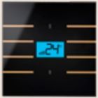 BLUMOTIX BX-F-QKBGT-GOLD QUBIK LINE Glass Thermostat Cover 8 Buttons 80X80mm