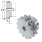 ALLMATIC 64100128 10 TEETH PINION FOR TECNO CAT/PRAKT