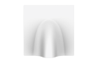 ZENNIO 830002109 ZS55 cable exit module cover, matt white