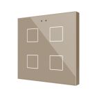ZENNIO ZVIFR4C FLAT RGB 4. CAPACITIVE GLASS BUTTON -