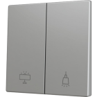 ZENNIO ZS70CSOFT22SC ZS70. Cover for Double KNX Soft push button 70x70