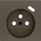 ZENNIO ZS55CF1USM ZS55. French socket cover with USB C 55x55 mm - Mo