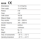 TECNOCONTROL SI312B ATEX certified explosion-proof siren - 32 tones - 106 Db - 12/24 Vac/Vcc