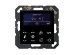 JUNG TRDA5248SW Room thermostat for KNX fan coil - black