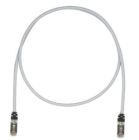 PANDUIT STP6X1.5MIG Patch Cord in Rame- Cat 6A- Intl Gray S/FTP Cable- 1.5 meters