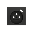 ZENNIO ZS55CF1USA ZS55. French socket cover with USB C 55x55 mm - An