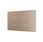 ZENNIO ZVITRXL4 RGB XL key 4. PC-ABS capacitive button - 4