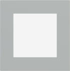 EKINEX EK-SQS-FGE Placca Surface (71 e 20Venti ) quadrata colore grigio efeso