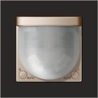 JUNG A3281CH Rivelatore KNX 180° per accoppiatore bus 2073U- Standard- tipo lente 2-20 m- champagne