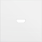 ZENNIO ZS70CHMW ZS70. Cover for HDMI insert 70x70 mm - Matt white