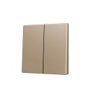 ZENNIO ZS55CSOFT22C ZS55. Cover for Double KNX Soft push button 55x55