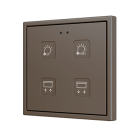 ZENNIO ZVITR70X4 RGB 70 X4 key. PC-ABS 70x capacitive button