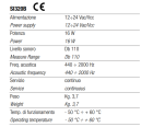 TECNOCONTROL SI320B ATEX certified explosion-proof siren - 32 tones - 110 Db - 12/24 Vac/Vcc