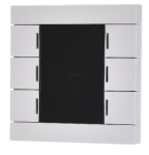 MDT BE-BZS86.01 KNX Smart 86 control center with color display, plastic, pure glossy white BE-BZS86.01