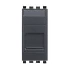 MICROTEL ADKVMEK01 VIMAR EIKON DARK Keystone ADAPTER