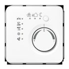 JUNG CD2178WW KNX room thermostat with integrated bus coupler and temperature value adjustment knob - alpine white