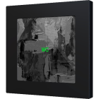 ZENNIO ZVIFR55X1C360 Flat RGB 55 X1. Glass capacitive push button 55x55
