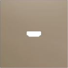 ZENNIO ZS70CHC ZS70. Cover for HDMI insert 70x70 mm - Champagne