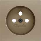 ZENNIO 830000604 ZS55. French socket cover 55x55 mm - Champagne