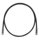 PANDUIT UTPSP1MBLY Patch Cord in Rame- Cat 6- Black UTP Cable- 1 Meter