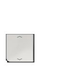 JUNG CD404TSAPLG23 Key cover for sensor 4 c-channels. symbol mod. CD 500- t.2 and 3- light grey