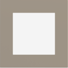 EKINEX EK-SQS-FCO Surface plate (71 and 20Venti ) square Ottawa beaver colour
