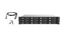 QNAP TL-R1220SEP-RP Espansione dell’archiviazione SAS 12Gb/s di livello enterprise che supporta l’indirizzamento multi percorso e il collegamento in serie