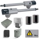 NICE TOO4524KCE Kit per l'automazione di cancelli a battente con a