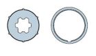 NICE 916.20.00 Round 42x1.5 Drawstring wheel + crown