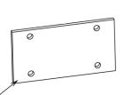 RIB IDR0002 R PLATE 150X80X6 HYDRO 66200185