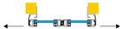 CAME 818XA-0063 S30 DOORS 1M+1ML2060-H2490 MM